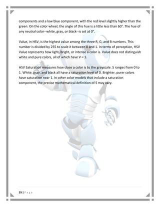 Color based image processing , tracking and automation using matlab | PDF
