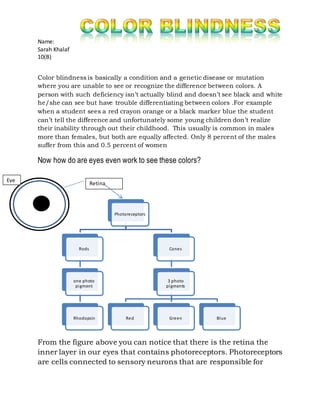Color blindness | DOCX