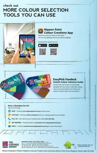 Nippon Paint Colour Code | Nippon Color Catalogue