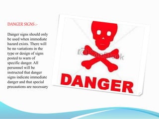 Danger Coding Color Color coding | PPTX