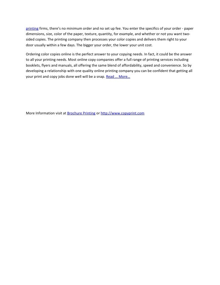 color copies online cheap fast and convenient