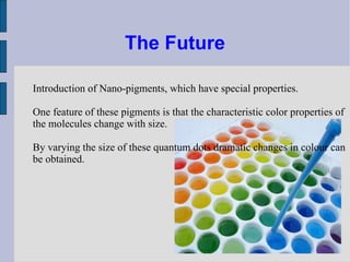 COLOR CHANGE TECHNOLOGY AND THE EMERGENCE OF INTERACTIVE COSMETICS | PPT