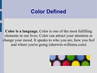 COLOR CHANGE TECHNOLOGY AND THE EMERGENCE OF INTERACTIVE COSMETICS | PPT