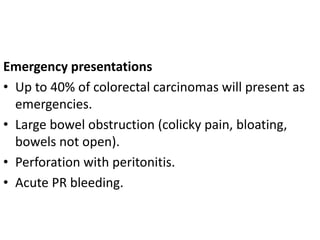 Colorectal cancer.pptx by -MANOJIT(MS) | PPTX