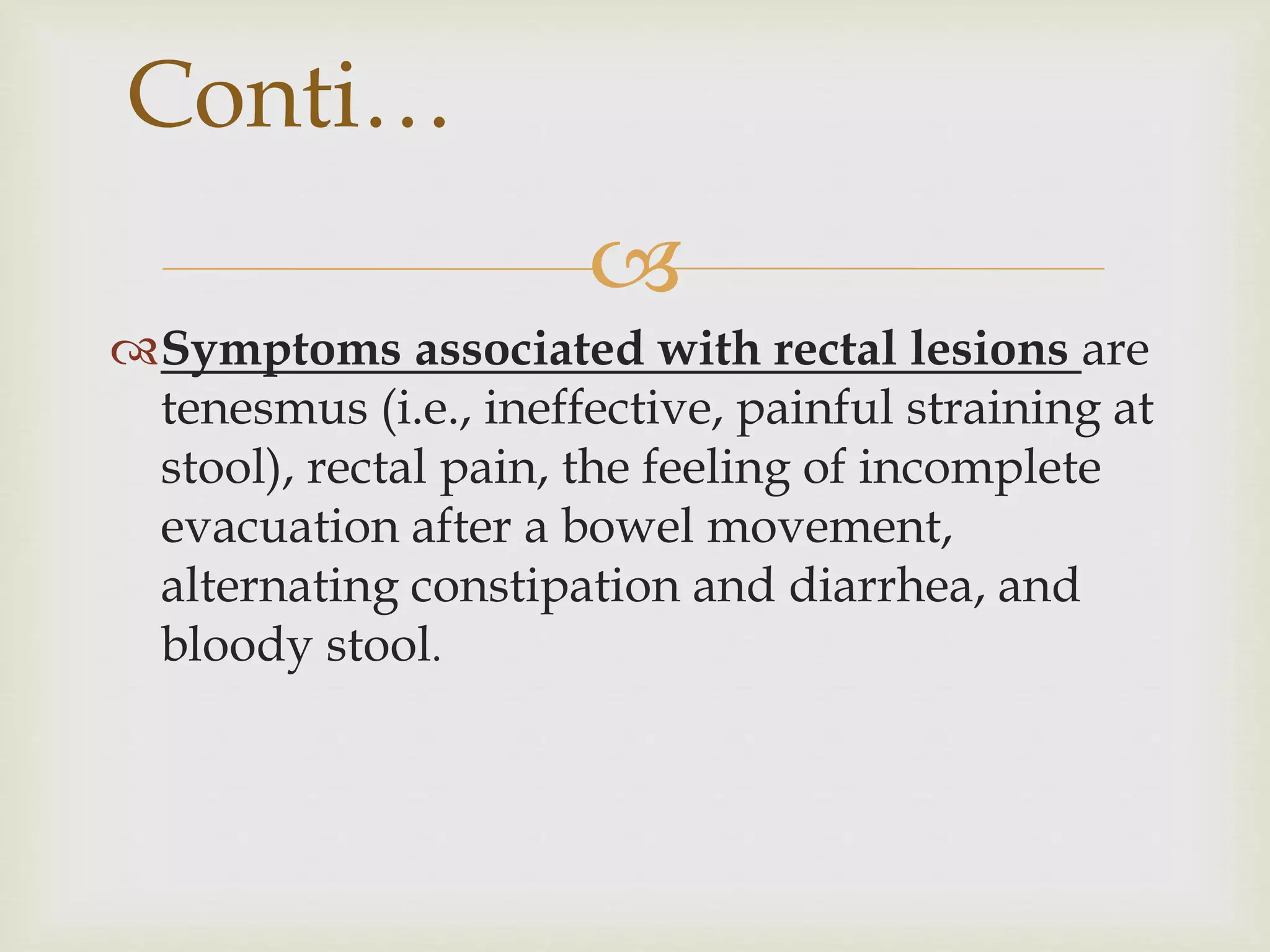 Colorectal cancer PPTX
