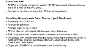 Colorectal carcinoma anatomy to management | PPTX