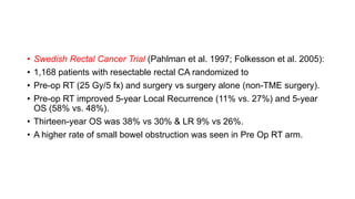 Colorectal carcinoma  anatomy to management