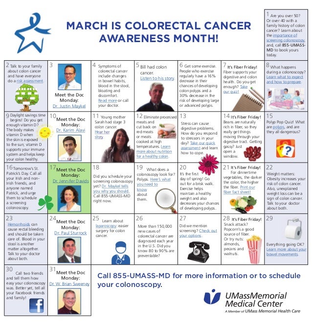 Colorectal Cancer Awareness Month