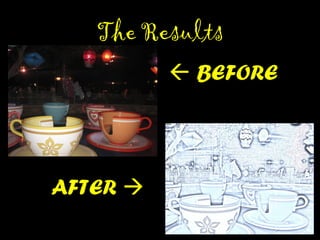 THE RESULTSTHE RESULTS
AFTER 

BEFORE
 