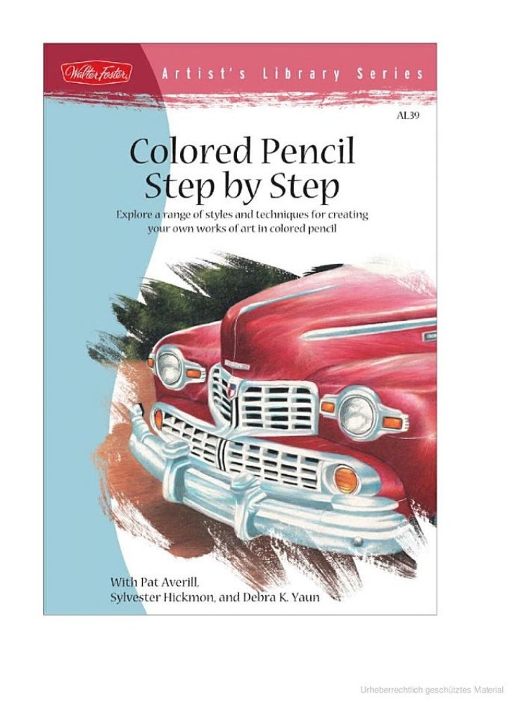 Colored pencil step by step
