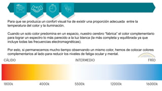 Coloca Color COLOR EN ARQUITECTURA, COMO UTILIZAR EL COLOR EN LOS PROYECTOS | PPTX