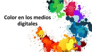 Color en los medios digitales | PDF