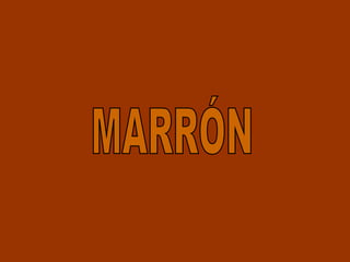 MARRÓN