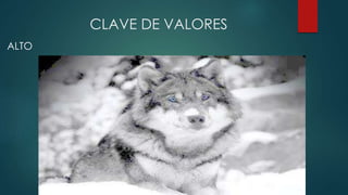 CLAVE DE VALORES
ALTO