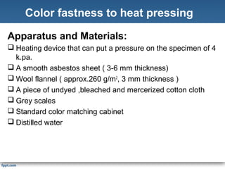 Fastnesses Structure FASTNESSES BEHAVIOUR OF TEXTILE MATERIAL | PPT