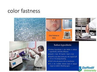 color fastness
 