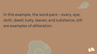 Doth Example Literary Devices PowerPoint slide showss | PPTX