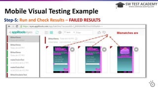 Colorful world-of-visual-automation-testing-latest | PPTX