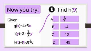 FUNCTION AND THE RELATIONSHIP BETWEEN TWO VARIABLES | PPTX
