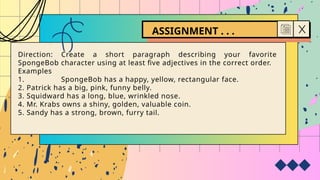 Spongebob Form Example Colorful English Class Education Presentation.pptx