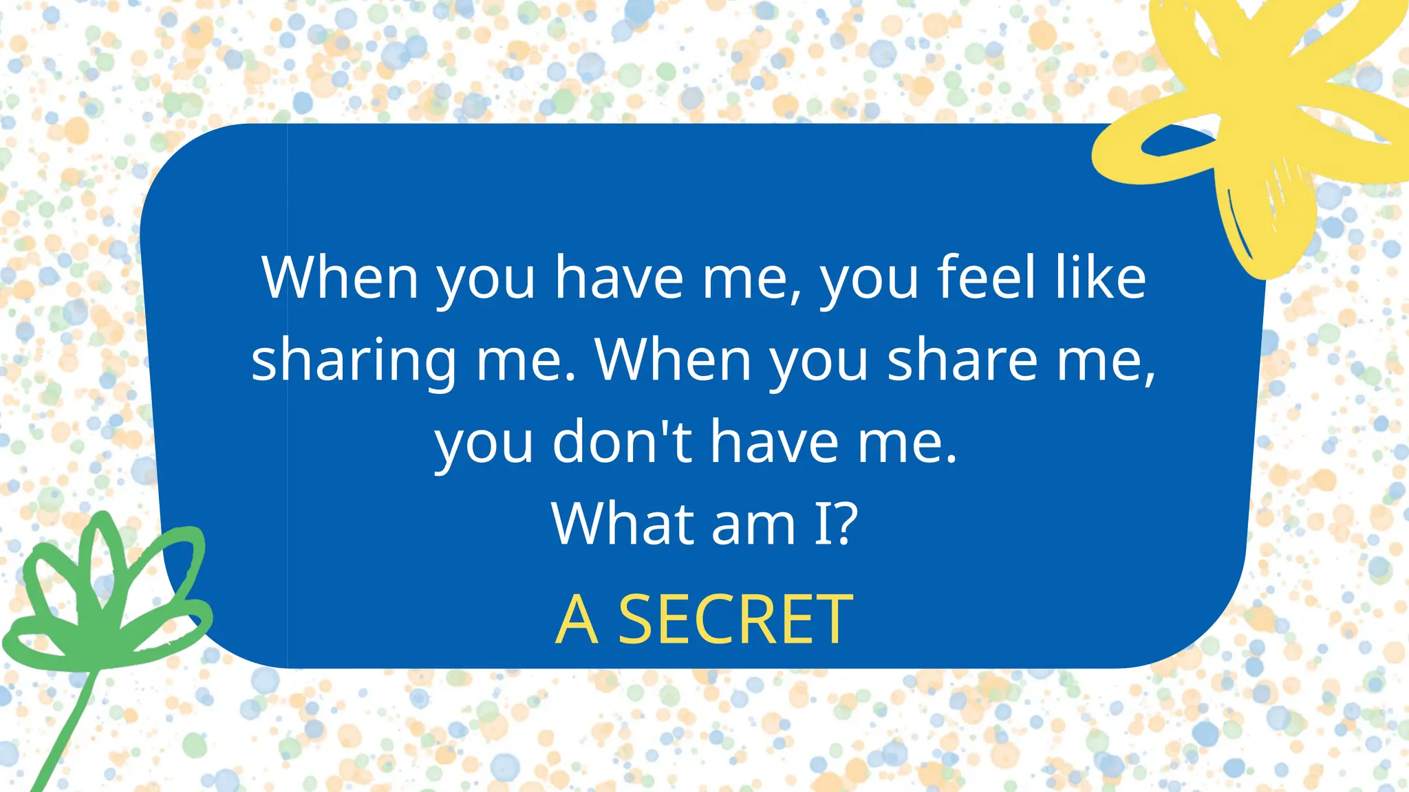 Colorful Fun Brain Teasers Group Game Presentation.pptx