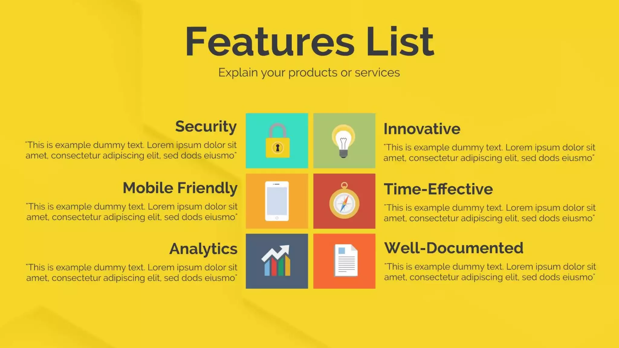 Colorful Hexagons - Presentation Template