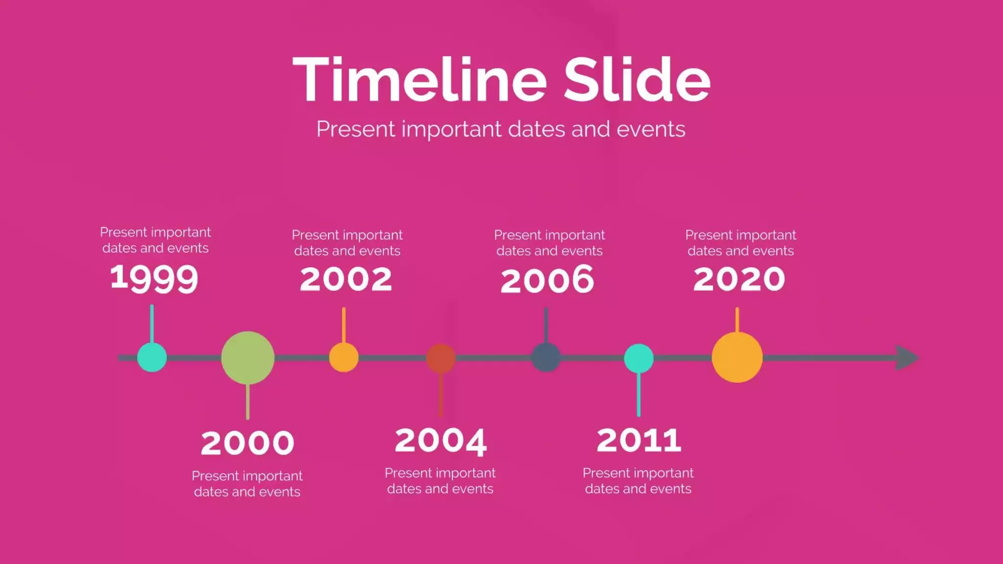 Colorful Hexagons - Presentation Template