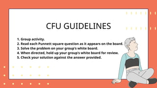 Colorful Illustrated Punnett Square Quiz Presentation.pptx