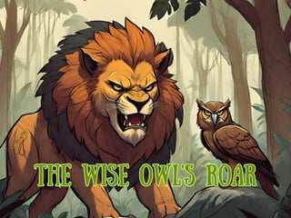 Short Story Flipbook: The Wise Owl's Roar | PDF