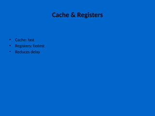 Register Cacheio Speed Comprehensive Overview of Computer Memory Structure and Technology ...
