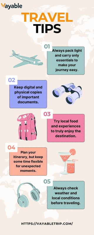 Vayable Trip: Essential Travel Tips for a Smooth Journey | PDF