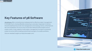 Advanced P6 Software for Project Planning & Control | PPT