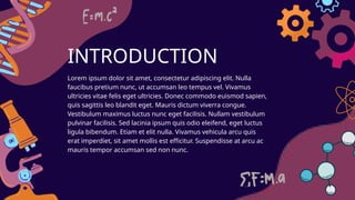 Introduction Examples For Science Projects Colorful Playful Science Biology Chemistry Physics Group Project ...