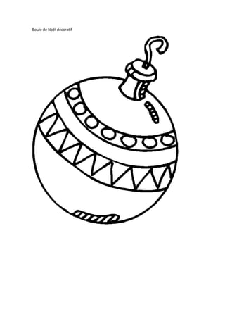 Boule de Noël décoratif
 