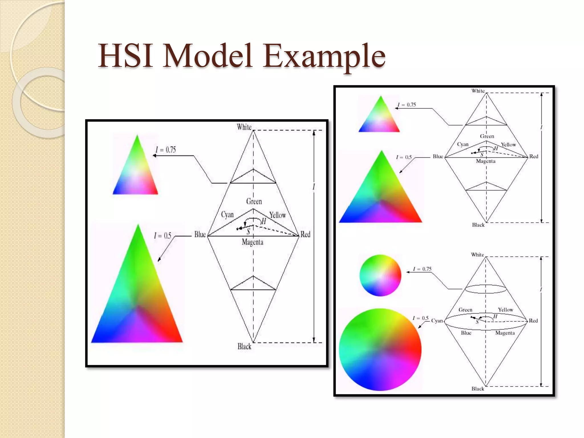 HSI Model Example
 
