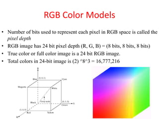 Color image processing | PPTX