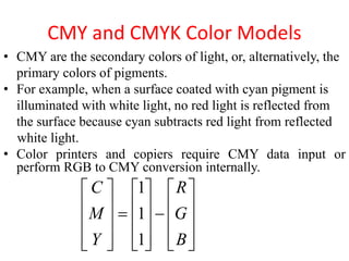 Color image processing | PPTX