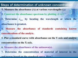 Measuring Absorbance Colorimeter and Spectrophotometerrrr.ppt
