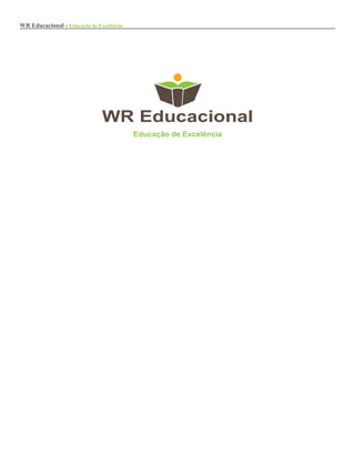 WR Educacional - Educação de Excelência
 