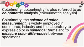 COLORIMETRY.pptx