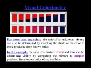 Materi mengenai COLORIMETRY Kimia analisis | PPTX