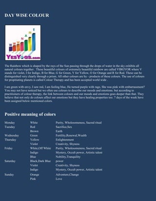 Color in astrology