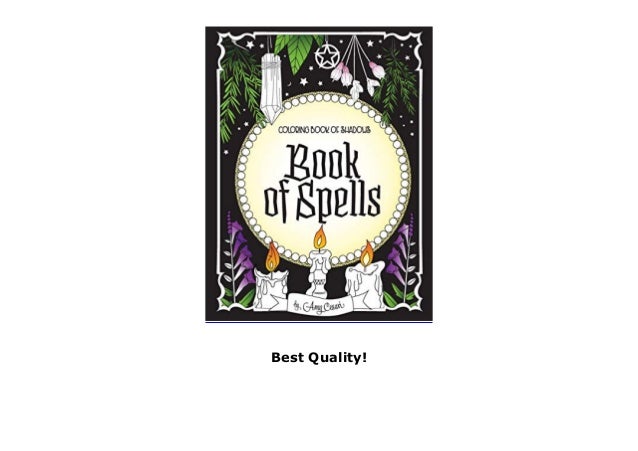 Download PDF Download Coloring Book of Shadows: Book of Spells BY ...