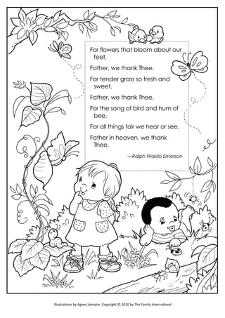 sunbeam lesson coloring pages