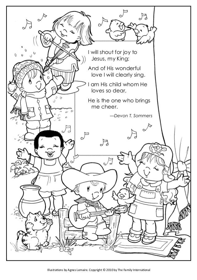 For You Are All One In Christ Jesus Coloring Pages 9