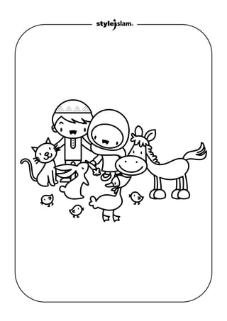 Coloring book styleislam
