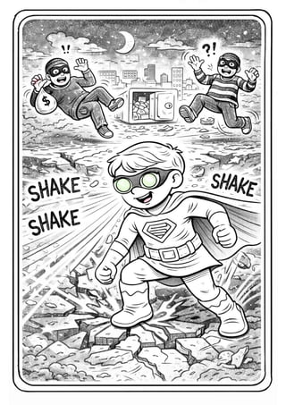 Superhero Coloring Book for Kids – 50 Pages of Fun, Dynamic Superheroes ...