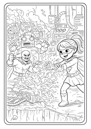 Superhero Coloring Book for Kids – 50 Pages of Fun, Dynamic Superheroes ...