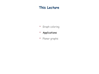 Introduction to Graph Coloring power point | PPTX