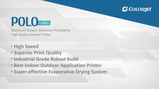 COLORJET POLO TURBO | PPT